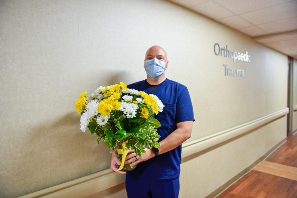 Brandon Goings, DAISY Honoree understands the importance of recognizing nurses